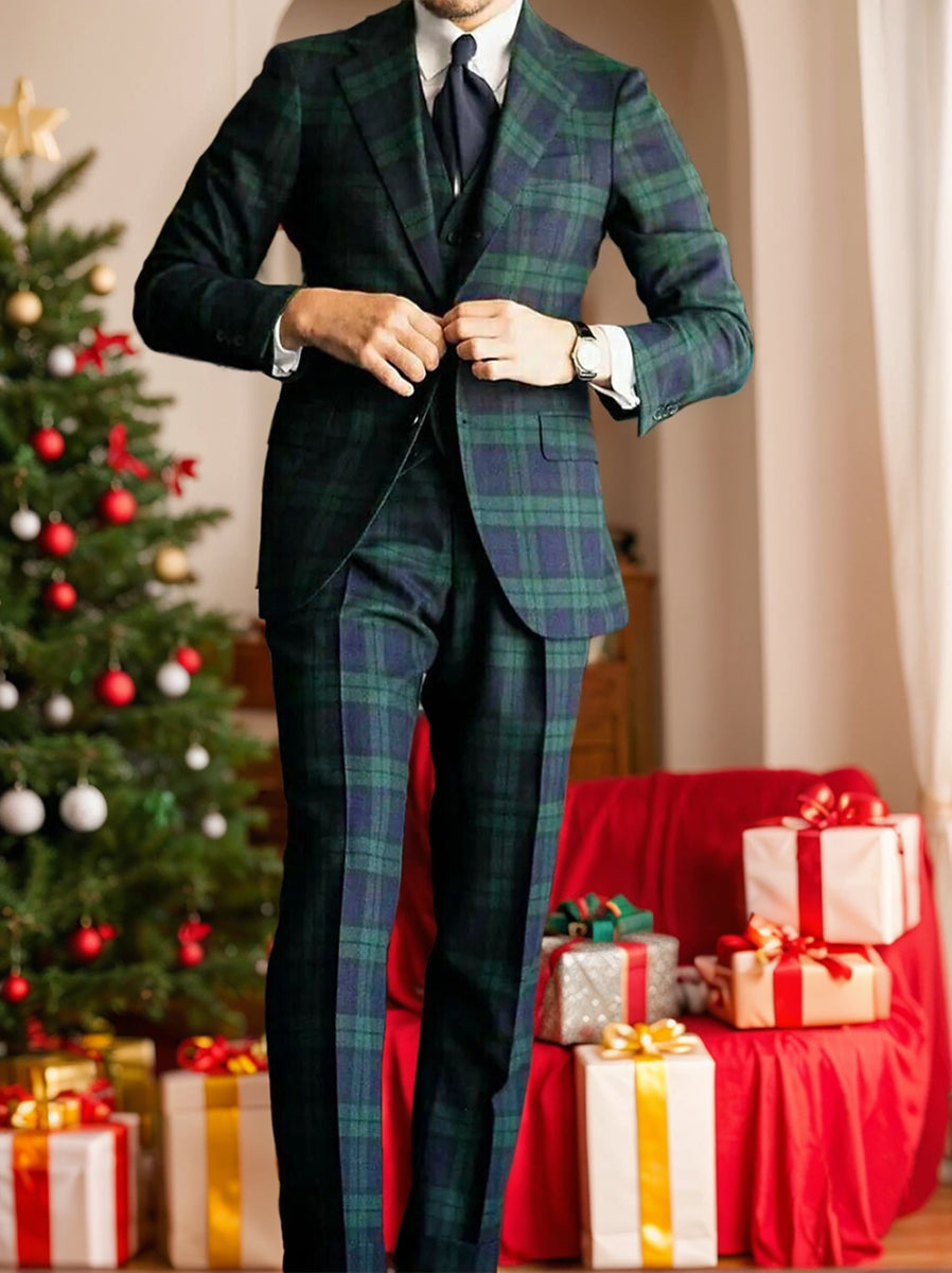 Warren | Modern Single Breasted Two-buttons 3 Piece Suit — Alfa Empire, view 4