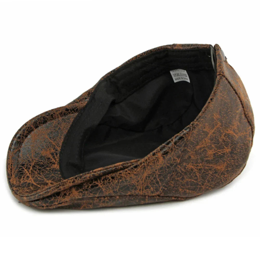 Westin | Vintage Distressed Retro Flat Cap — Alfa Empire, view 11