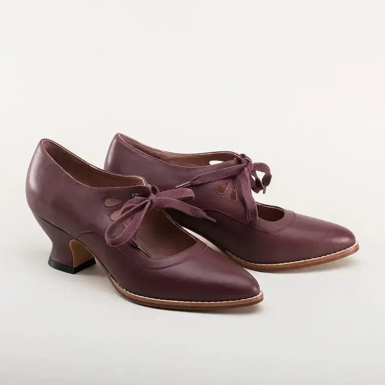Women's Vintage Pin-Up Heels with Ankle Strap — Alfa Empire, view 10