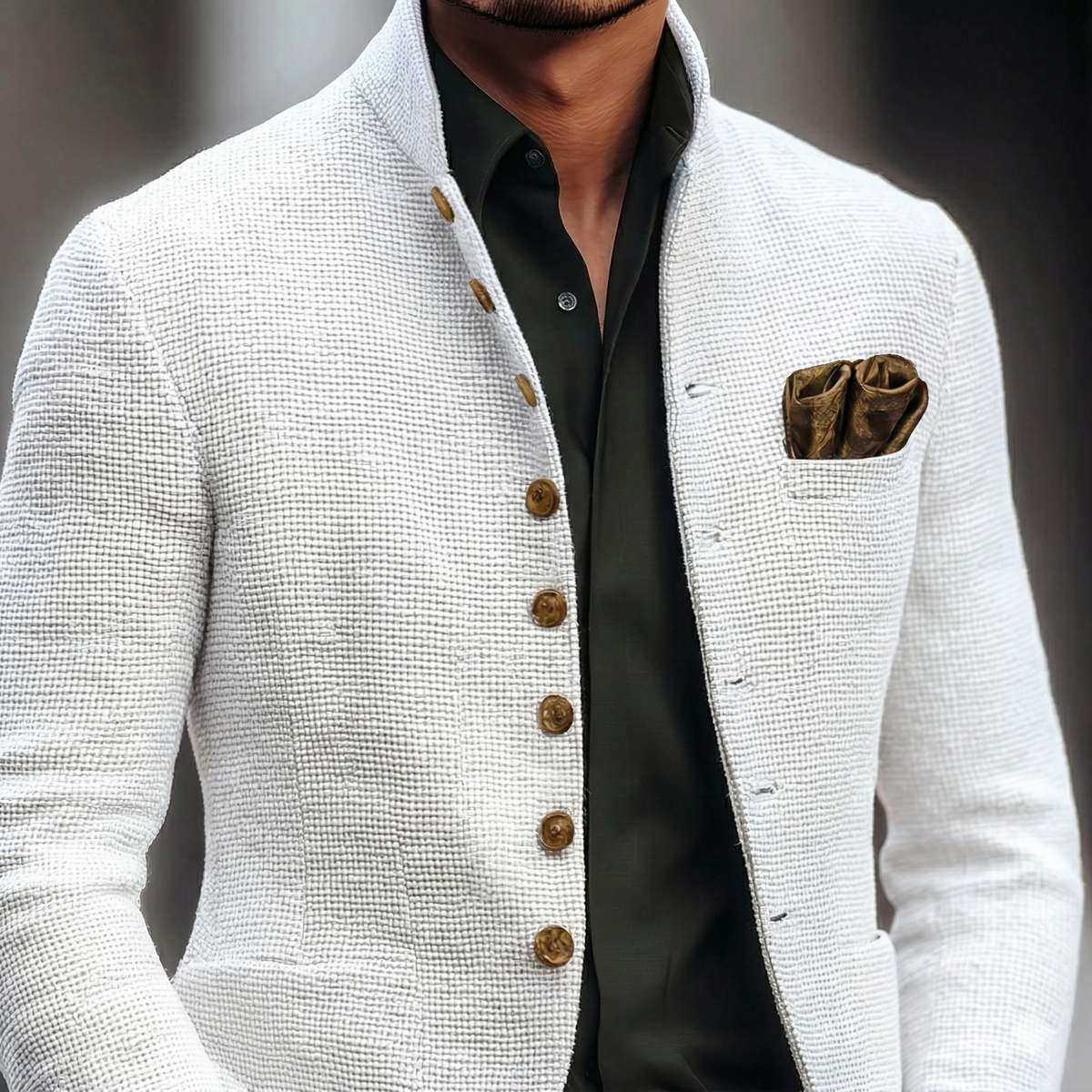 Alaric | Classic Single-Breasted Blazer — Alfa Empire, view 5