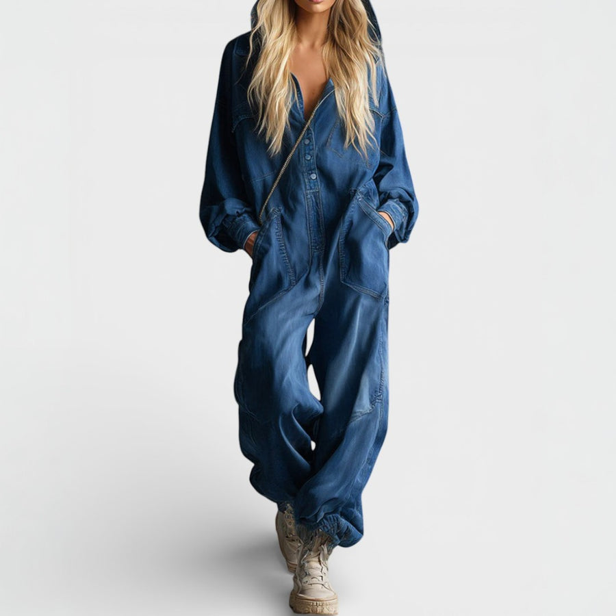 Damejumpsuit med lange ærmer — Alfa Empire, billede 3