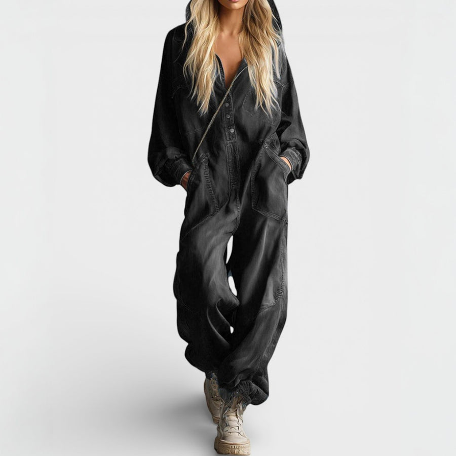Damejumpsuit med lange ærmer — Alfa Empire, billede 4