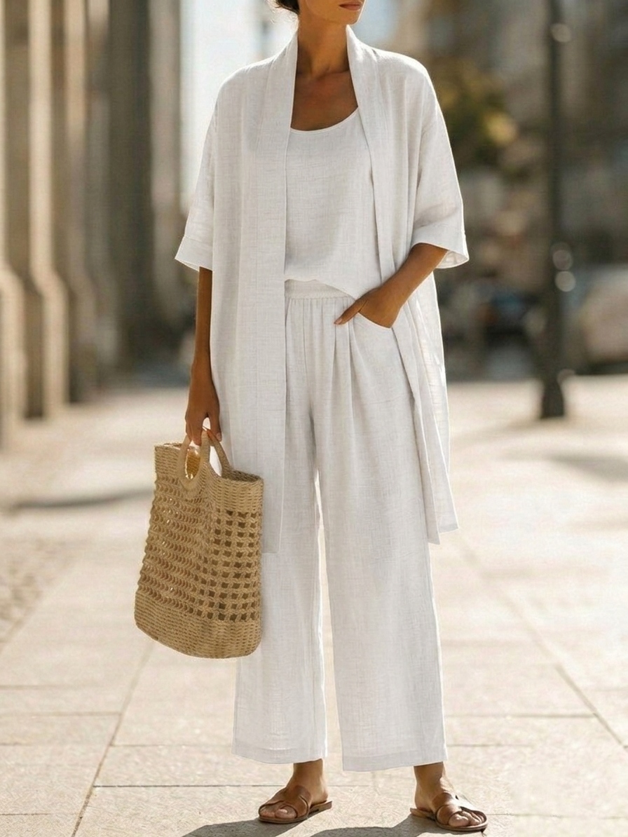 Alison | Refined Effortless Three-Piece Set — Alfa Empire, view 1