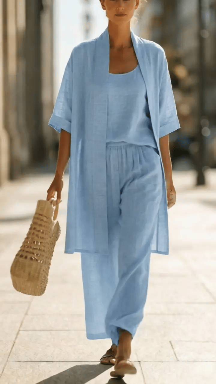 Alison | Refined Effortless Three-Piece Set — Alfa Empire, view 7