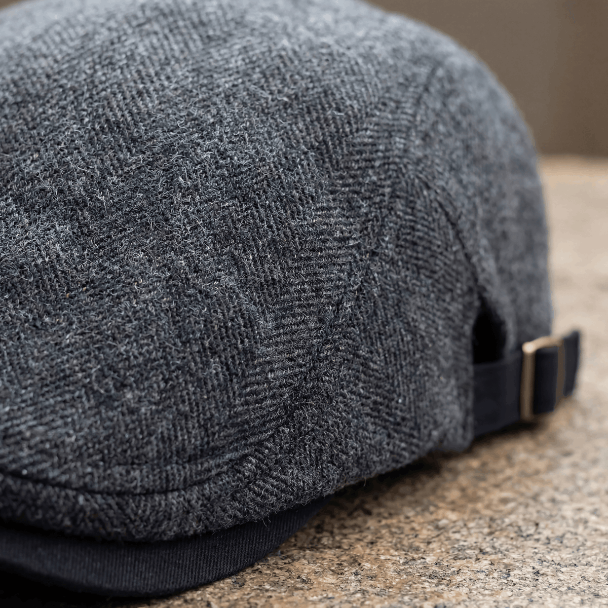 Arnel | Classic Tweed Flat Cap — Alfa Empire, view 4