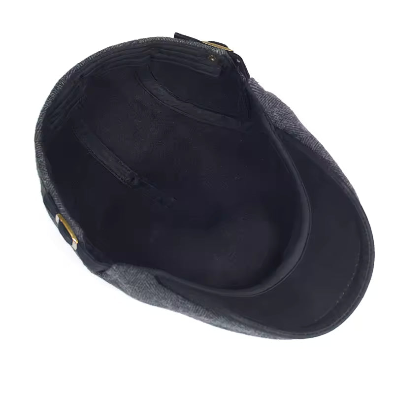 Arnel | Classic Tweed Flat Cap — Alfa Empire, view 10