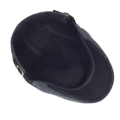 Arnel | Classic Tweed Flat Cap — Alfa Empire, view 10