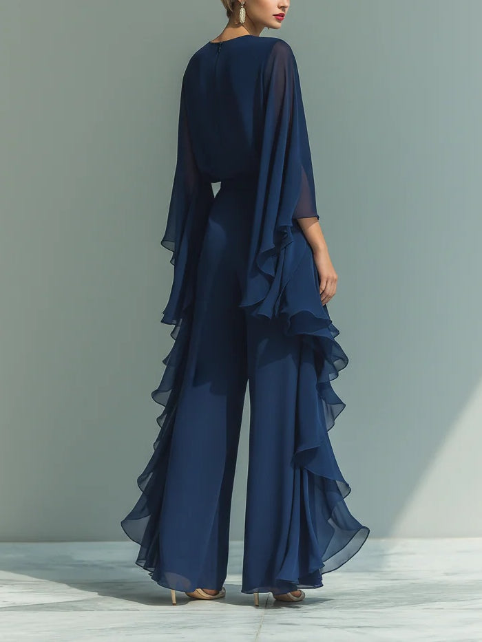 Beatrice | Refined Chiffon Set — Alfa Empire, view 2