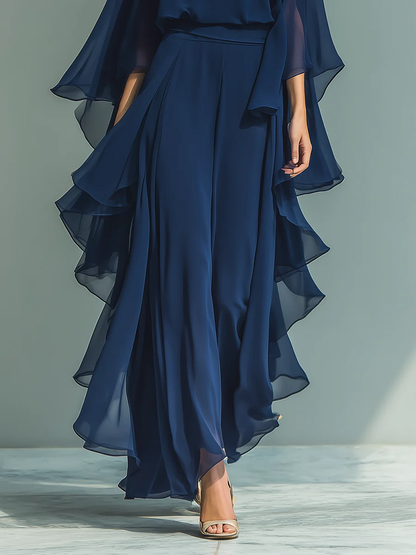 Beatrice | Refined Chiffon Set — Alfa Empire, view 4