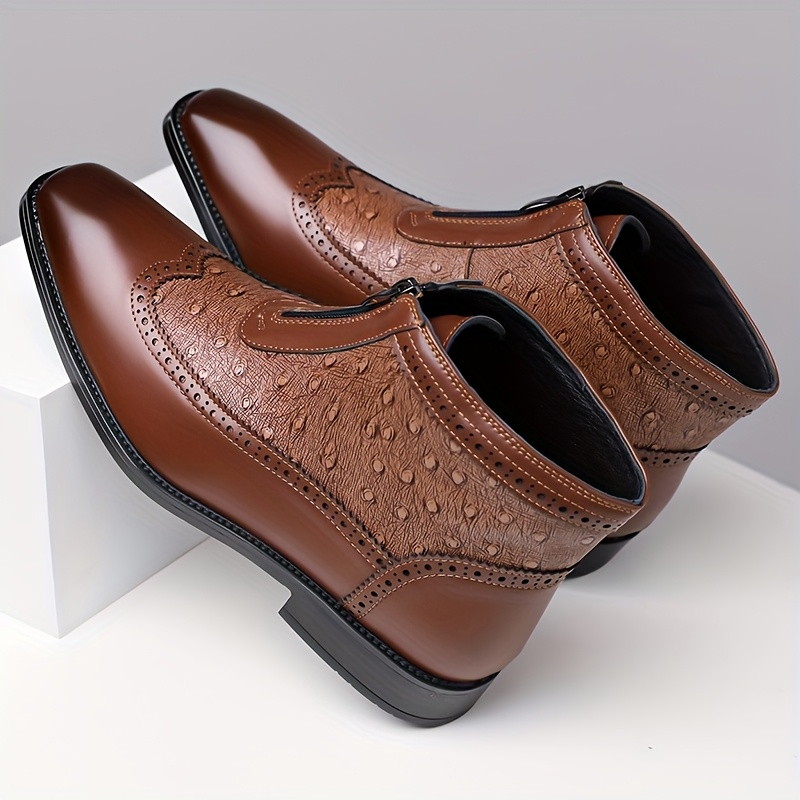 Belmar | High Cut Ostrich Shoes — Alfa Empire, view 5