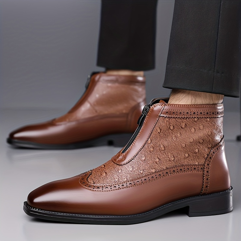 Belmar | High Cut Ostrich Shoes — Alfa Empire, view 6
