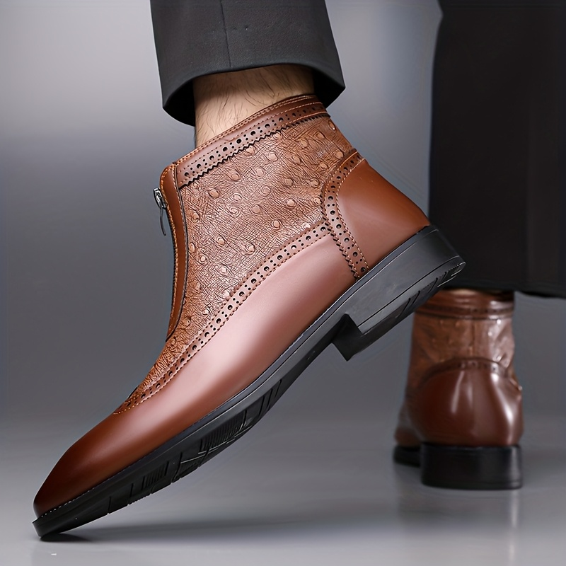 Belmar | High Cut Ostrich Shoes — Alfa Empire, view 7