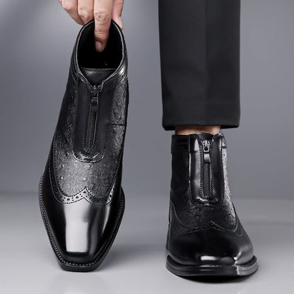 Belmar | High Cut Ostrich Shoes — Alfa Empire, view 14