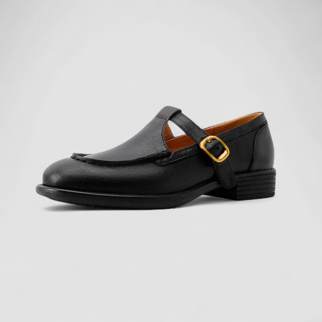 Cecelia | Classic Chunky Mary Jane Strap Shoes — Alfa Empire, view 1