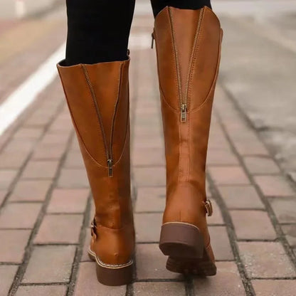 Celestine | Orthopedic Leather Boots — Alfa Empire, view 6