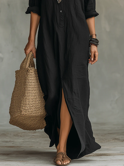 Chantelle | Refined Silhouette Flattering Maxi Dress — Alfa Empire, view 5