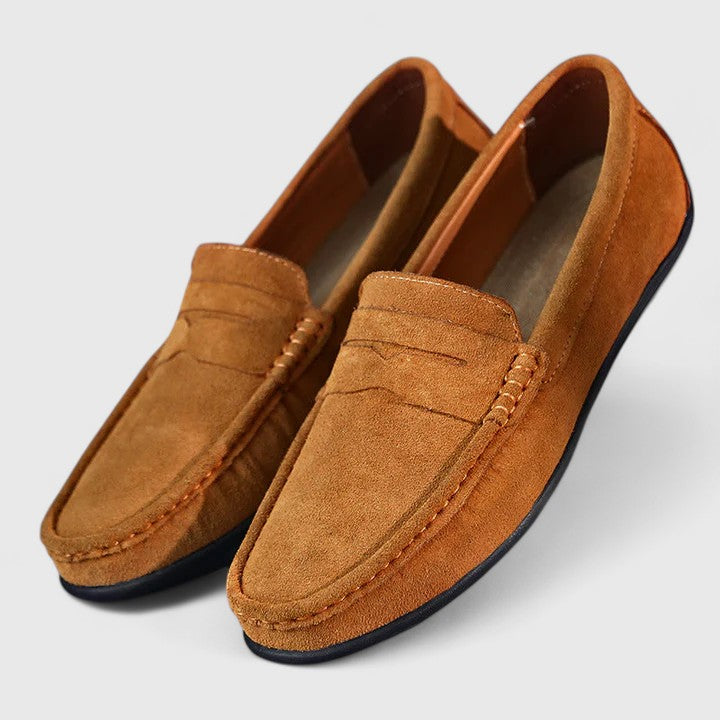 Charlie | Everyday Comfort Loafers — Khaki — Alfa Empire, view 12