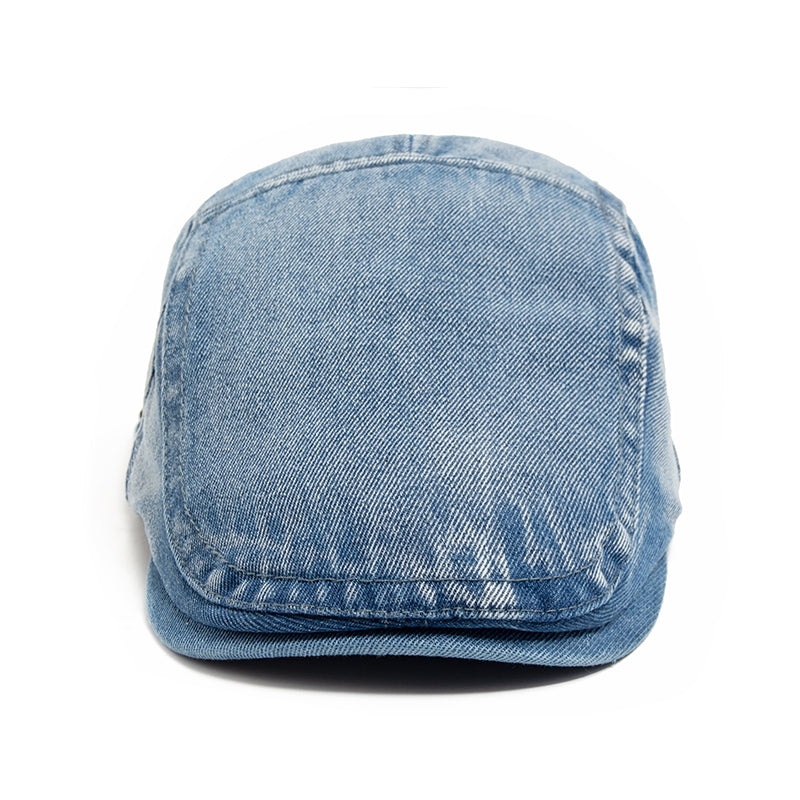 Cillian | Classic Stonewash Flat Cap — Alfa Empire, view 6