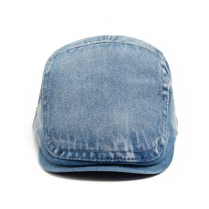 Cillian | Classic Stonewash Flat Cap — Alfa Empire, view 6