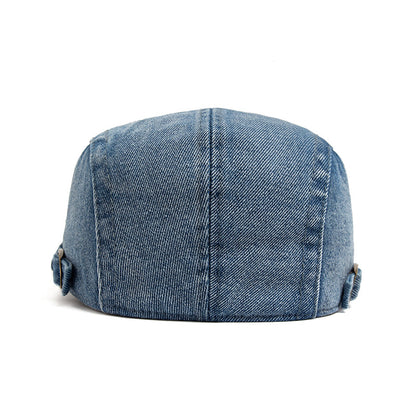 Cillian | Classic Stonewash Flat Cap — Alfa Empire, view 7