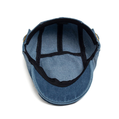 Cillian | Classic Stonewash Flat Cap — Alfa Empire, view 8