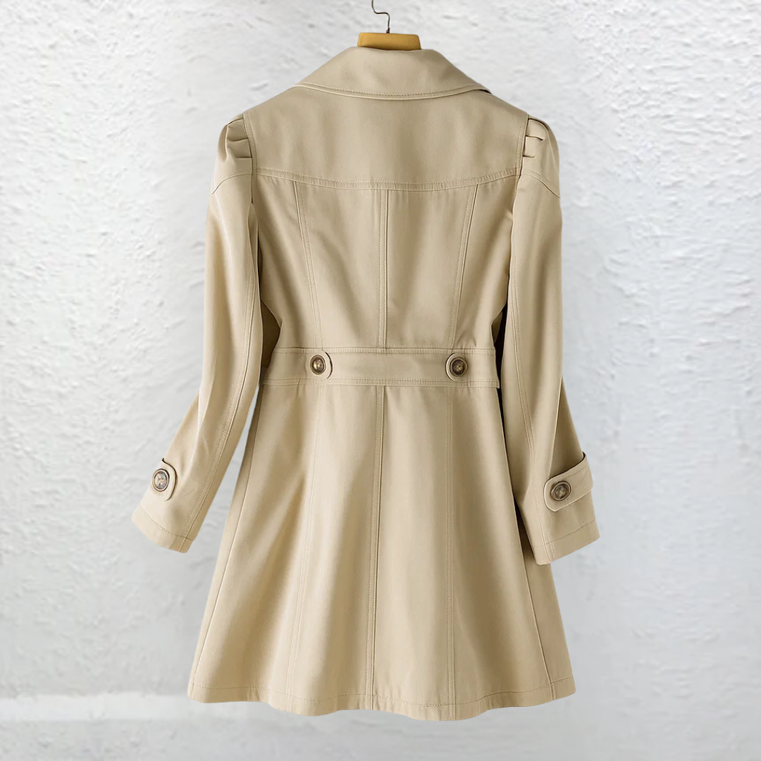 Cordelia | Vintage Trench Collar Coat — Alfa Empire, view 1