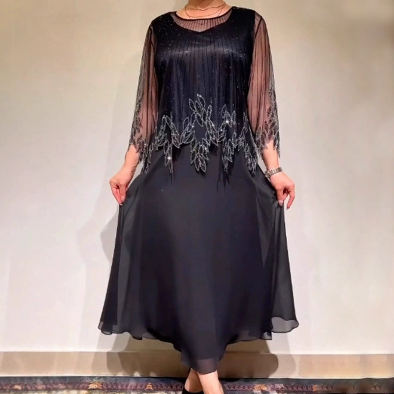 Cordelia | Modern Casual Midi Dress — Alfa Empire, view 1