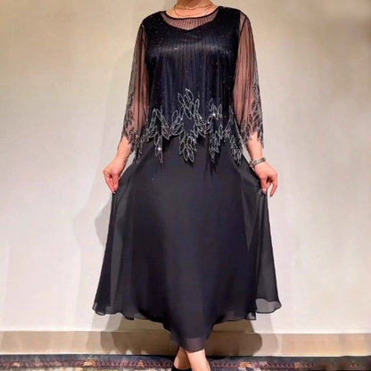 Cordelia | Modern Casual Midi Dress — Alfa Empire, view 1