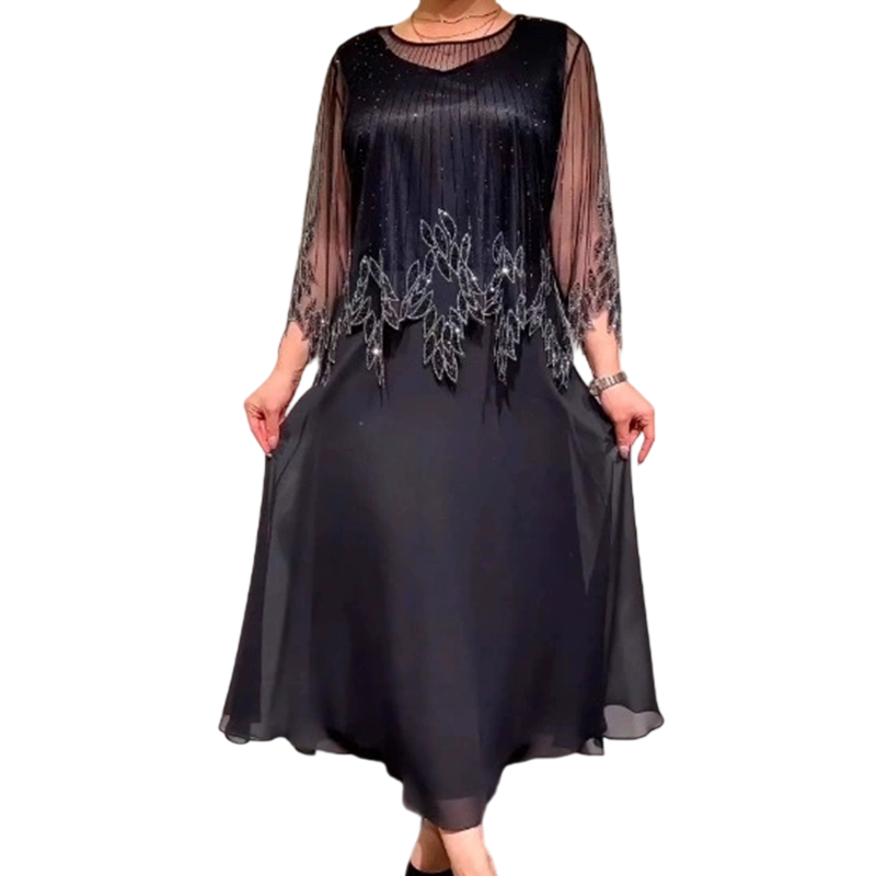 Cordelia | Modern Casual Midi Dress — Alfa Empire, view 6