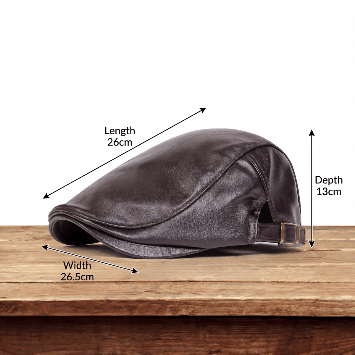 Daven | Classic Flat Cap — Alfa Empire, view 3