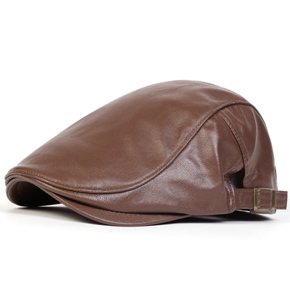 Daven | Classic Flat Cap — Coffee Brown — Alfa Empire, view 8