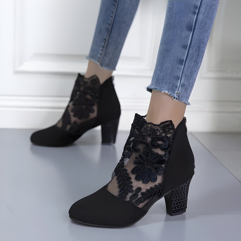 DOROTHY | BREATHABLE Orthopedic HEELS — Alfa Empire, view 3