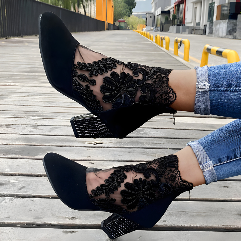 DOROTHY | BREATHABLE Orthopedic HEELS — Alfa Empire, view 4