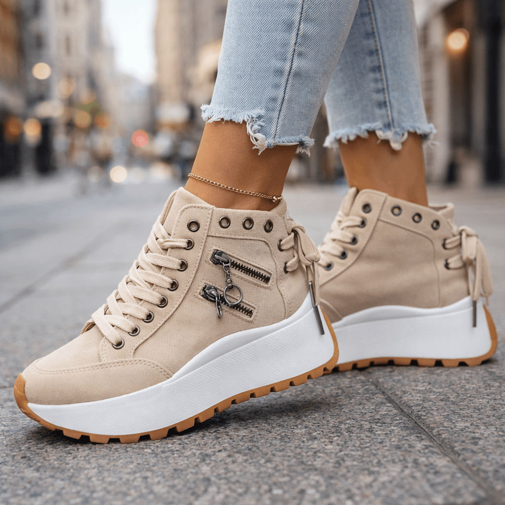 Fenella | High Cut Lace Shoes — Alfa Empire, view 5
