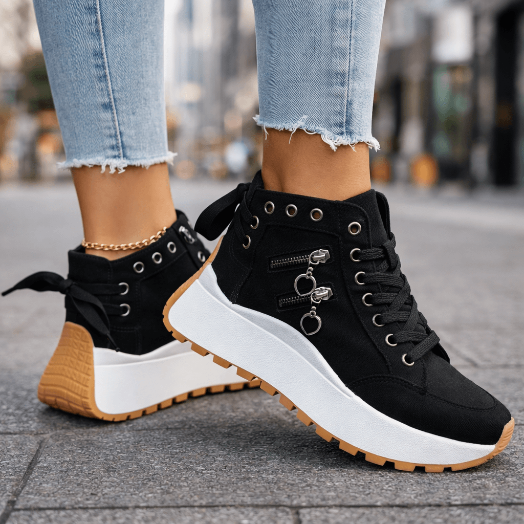 Fenella | High Cut Lace Shoes — Alfa Empire, view 8
