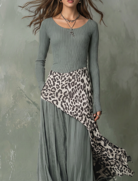 Francesca | Refined Slim Fit Maxi Dress — Alfa Empire, view 2