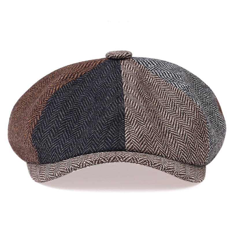 George | Classic Textured Flat Cap — Alfa Empire, view 10