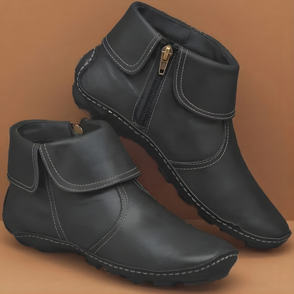Gillian | Orthopedic Waterproof Boots — Black — Alfa Empire, view 4