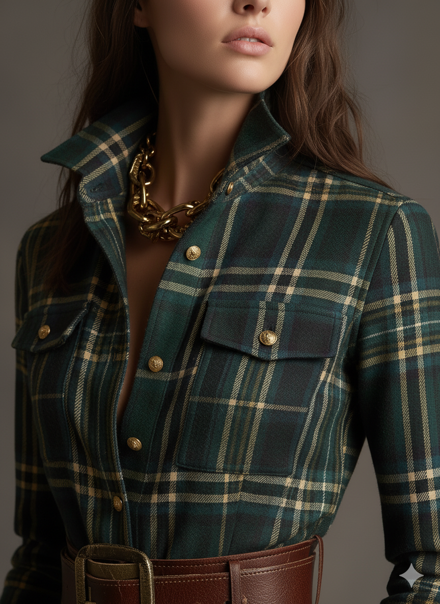 Harriet | Belted Shirt Dress — Alfa Empire, view 2