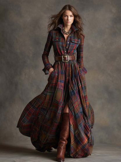 Harriet | Belted Shirt Dress — Alfa Empire, view 6