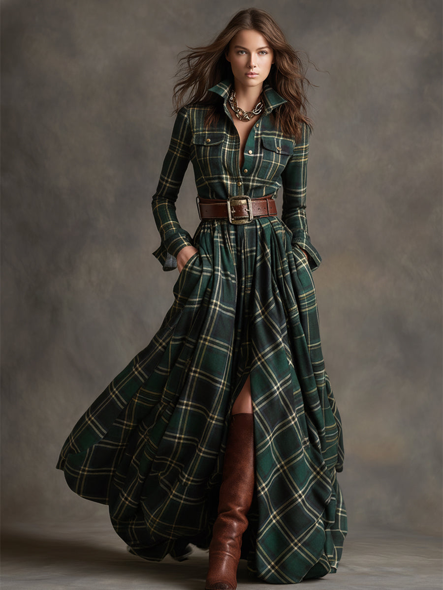 Harriet | Belted Shirt Dress — Alfa Empire, view 10