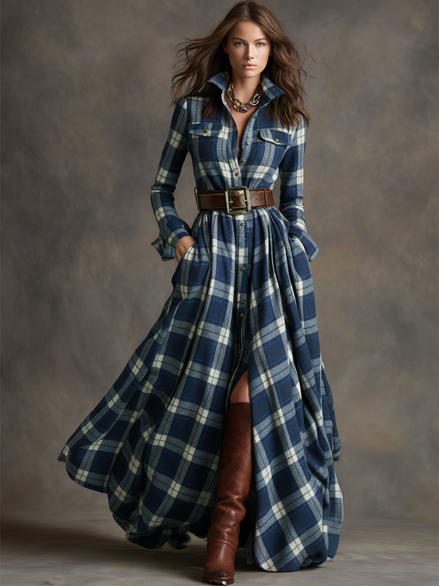 Harriet | Belted Shirt Dress — Alfa Empire, view 12