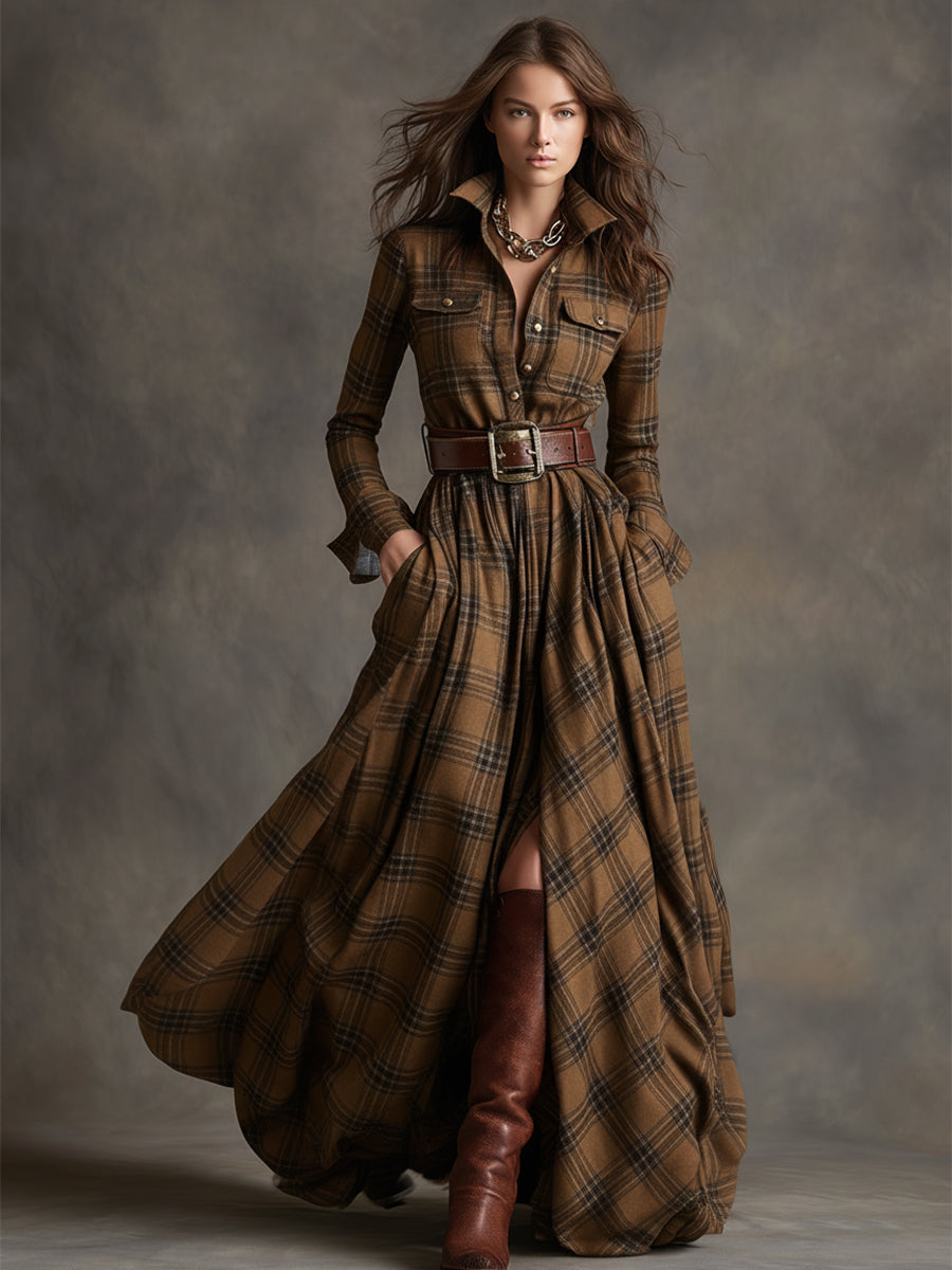 Harriet | Belted Shirt Dress — Alfa Empire, view 13