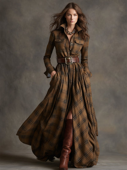 Harriet | Belted Shirt Dress — Alfa Empire, view 13