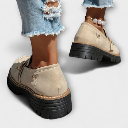 Lora | Round-Toe Casual Loafers — Alfa Empire, view 3