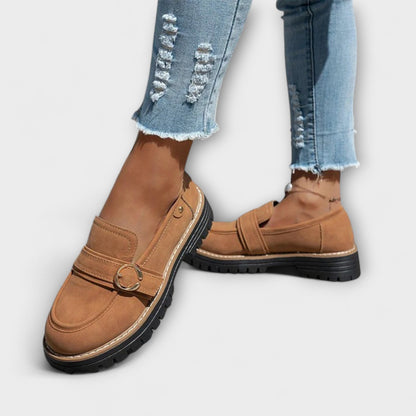 Lora | Round-Toe Casual Loafers — Alfa Empire, view 9
