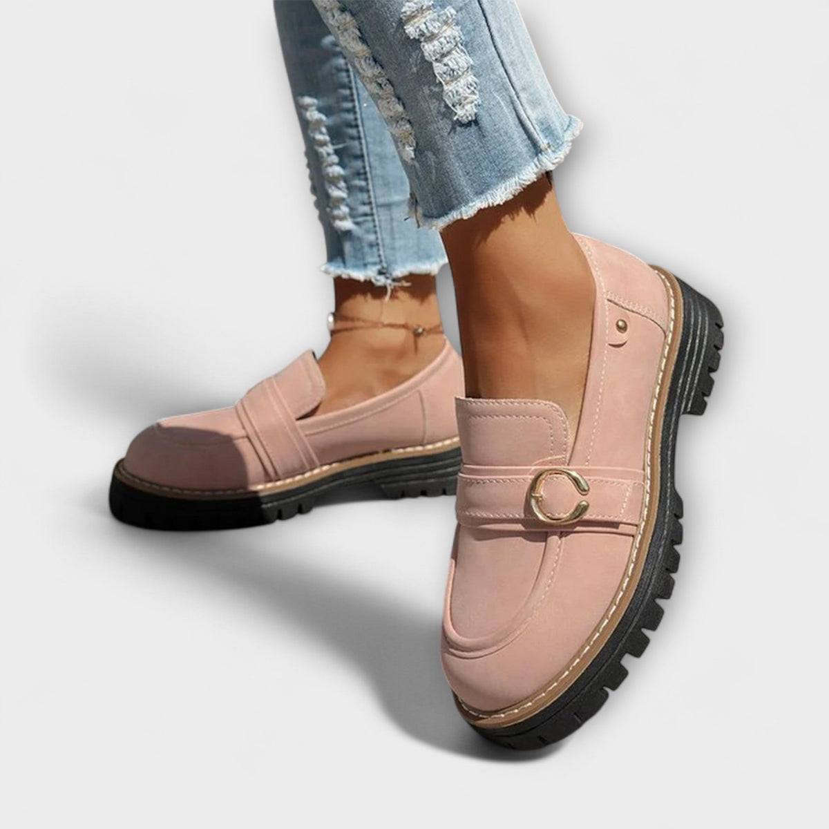 Lora | Round-Toe Casual Loafers — Alfa Empire, view 13