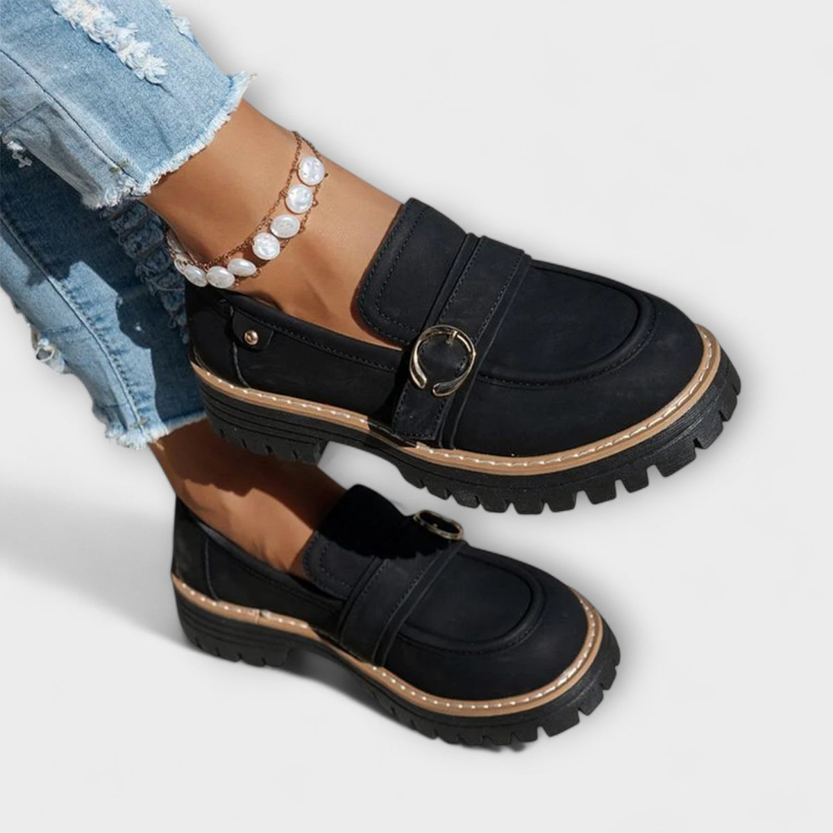Lora | Round-Toe Casual Loafers — Alfa Empire, view 18