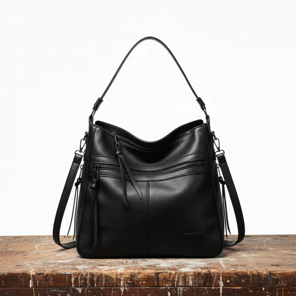 Magda | Refined Luxury Sling Bag — Black — Alfa Empire, view 5
