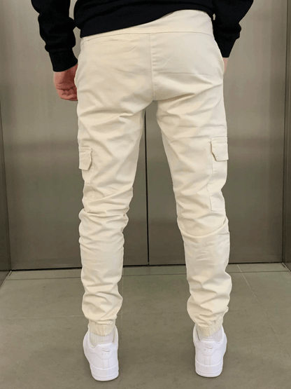 Malcolm | Sleek Tie-Waist Cargo Pants — Alfa Empire, view 5